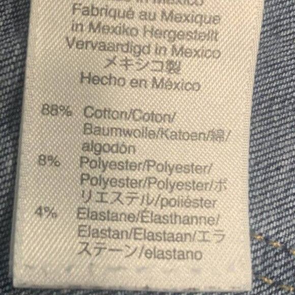 Madewell Skinny Jeans 29 Womens Blue 10" High Rise Skinny Medium Wash Stretch - Picture 5 of 5